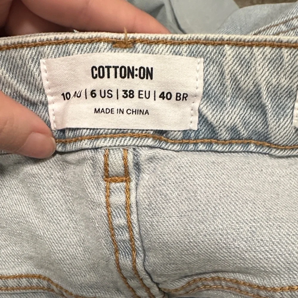 Cotton On Light Blue Flare Jeans - Picture 5 of 5